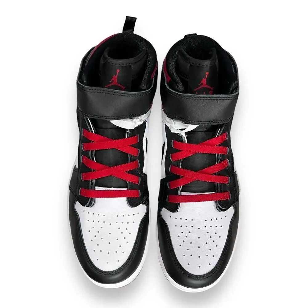 Nike Air Jordan 1 High Flyease Black Toe Gym‎ Red Mens Size 11 New CQ3835-106